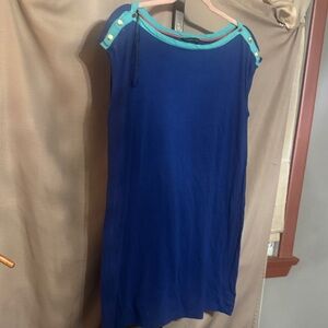 Tommy Hilfiger Blue and Teal Dress-2